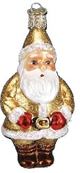 Maple Sugar Santa Ornament