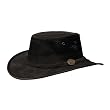Barmah Hats Foldaway Cooler Leather Hat 1068BL / 1068RB / 1068LM / 1068CH