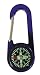 Compass and Thermometer Carabiner Camping Emergency Gear Survival
