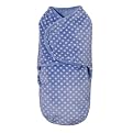 Bonkie for Baby Swaddle- Blue Polka Dot