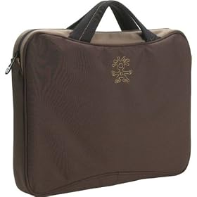 Crumpler Winston Fleece Laptop Briefcase Bag (Brown Lt Brown)