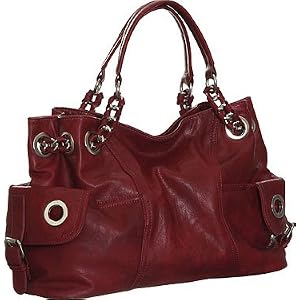Oversized ''Kudreau'' Satchel - Black, Brown, Purple or Navy Blue
