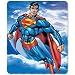 DC Superman Fleece Blanket Throw