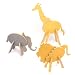 Topozoo - Custom Creature Playset - Safari