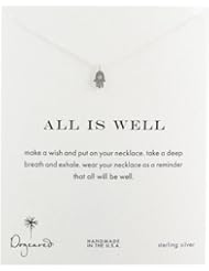 Dogeared All Is Well-Hamsa Necklace, 16"