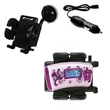 Nickelodean Spongebob Squarepants MP3 Player car windshield holder with Car Charger - Uses Gomadic TipExchange