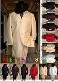 Famouse Shiny~ Shadow Pinstripe Ton on Ton Pattern Come in 7 Colors Fashion Long Zoot Suits $149
