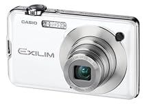 Casio EX-S10 Ultra Slim Digital Camera - White (10.0MP, 3x Optical Zoom) 2.7" LCD