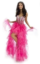Chiffon/Taffeta/Tulle Beaded Crystal Lace Applique Crystals Bandage Dress/Evening Dress/Quinceanera Dress/Wedding Dress 