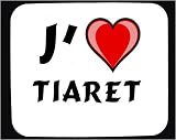 J_aime Tiaret tapis de souris d�cor�