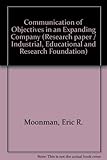 The communication of objectives in an expanding company