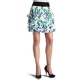 XOXO Junior's Printed Waterfall Ruffle Skirt