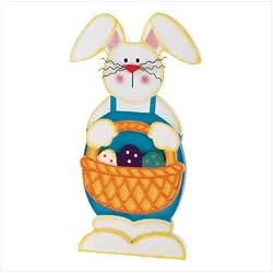 Wooden Easter Bunny Plaque