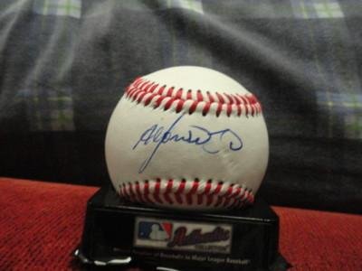 Alfonso Soriano Signed Baseball Chicago Cubs Yankees - Autographed Baseballs