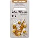 iCellTech Size 312 Hearing Aid Batteries (60 batteries)