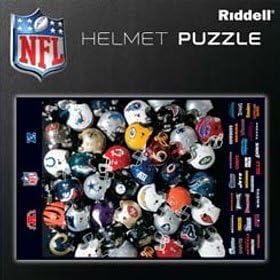 NFL Helmet Jigsaw Puzzle