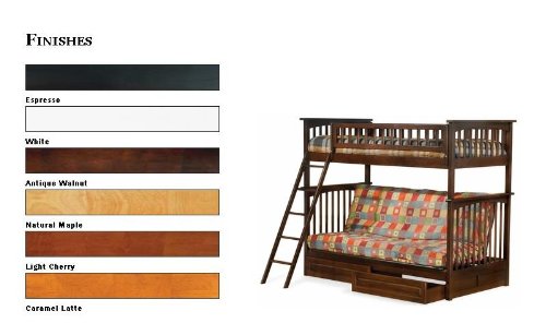 Atlantic Furniture AB55327 Columbia Bunk Bed