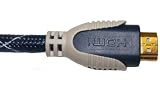 HDMI King - Imperial Series - Câble HDMI 1.3c - plaqué or - double isolation - 1,8 m - Noir