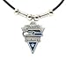 Seattle Seahawks Leather Necklace w/Beads & Pewter Pendant - NFL Football Fan Shop Sports Team Merchandise
