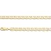 ITALY 14K GOLD CHAINS REGULAR - MARINER CONCAVE 150 - Width: 6.4mm - Length: 8