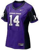 Nike Womens TCU Horned Frogs #14 Purple Football Jersey