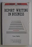 Report writing in business