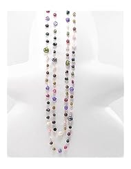 Mixed Colors Japanese silk cord Fresh Water Pearls Necklace