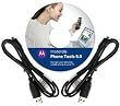 Official Motorola Phone Tools 5.0 Kit for MOTOROKR E8 in Retail Box! Includes Official CD and Software Key plus 2 USB Data Cables from Motorola; the Micro USB (Part# SKN6238A) & Mini USB (Part# SKN6371C) .