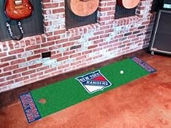 New York Rangers Putting Green Mat