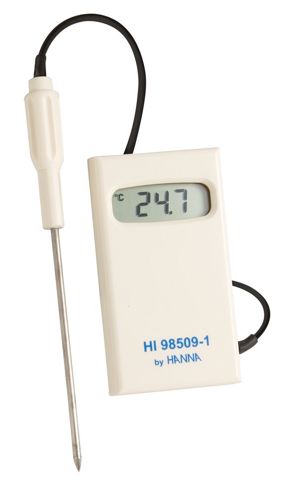 Hanna Instruments HI 98509 Checktemp 1C Thermistor Thermometer ...
