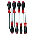 Wiha 30297 12-Piece Slotted and Phillips Screwdriver Set with Soft Finish Handles