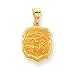 14k Saint Michael Medal Pendant