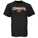 Oklahoma State Cowboys Youth Black School Mascot T-shirt