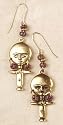 Akuba Fertility Goddess Dangle Earrings
