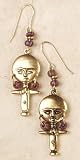 Akuba Fertility Goddess Dangle Earrings