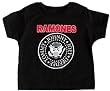 Toddler Kids THE RAMONES Rock N Roll T Shirt in Black