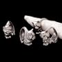 Arthur Court Cat Napkin Rings- Set/4