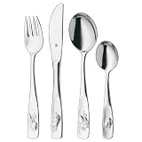 WMF 1280376040 Kinderbesteck Set 4-teilig Lustige Reise