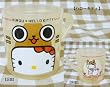 ハローキティ×モンハン(アイルー)コラボ◎プラマグカップ【ハローキティ】☆キャラクターグッズ(食器)通販☆【Made in Japan】