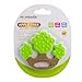Mombella® Food Grade Soft Silicone Apple tree teether, for babies 3M+, 3 colors availanble-Green