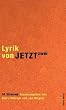 Lyrik von jetzt 2