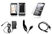 HTC ThunderBolt (Verizon) Premium Combo Pack - Clear Shield Hard Case Cover + FREE Atom LED Keychain Light + Screen Protector + Wall Charger + Car Charger + Micro USB Data Cable