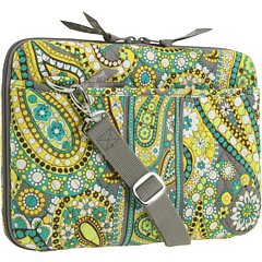 Vera Bradley Mini Laptop Case in Lemon Parfait