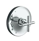 KOHLER K-T14423-3-CP Purist Rite-Temp Valve Trim, Polished Chrome