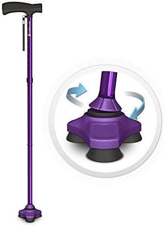 HurryCane - The All-Terrain Cane; Freedom Edition - Pathfinder Purple by HurryCane