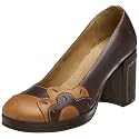 Fly London Womens DEE dk brown/camel P141163000 5 UK
