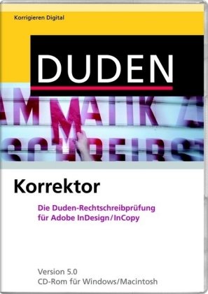 Duden Korrektor 5.0 für Adobe InDesign/InCopy