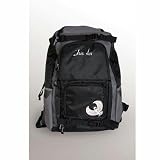 Isis Dei Shooter 15.4" Laptop Backpack (Black and Grey)