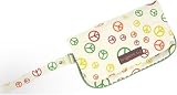 Bungalow360 Vegan Peace Lana Wristlet