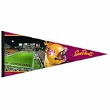 NCAA Arizona State Sun Devils Premium Quality Pennant 17-by-40 inch